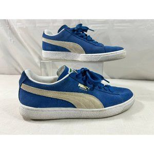 Puma Suede Classic Lace Up Sneakers Tennis Shoes Olympian Blue Us 8.5 EU 39 UK 6